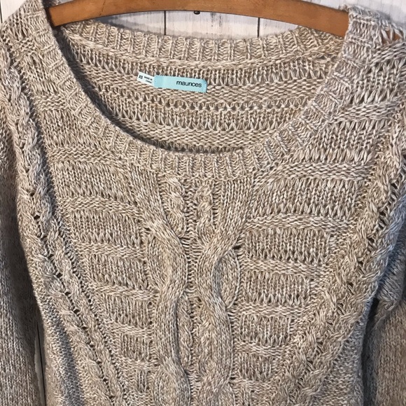 Maurices Tan Sweater Size Xs - Picture 2 of 6